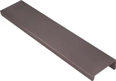 Produktbild von Natural Goods Berlin Möbelgriffe rund KNICK, 160mm Lochabstand, Schrankgriff passend für 15-22mm Türstärken, Griffe für Küchenschränke, Kommoden, Sideboard etc., Edelstahl-Optik, 1 Stück