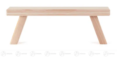 Produktbild von Schwibbogenbank in Natur BxHxT = 30x12x8cm NEU