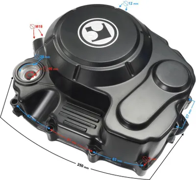Immagine prodotto di Coperchio frizione Hyper 125