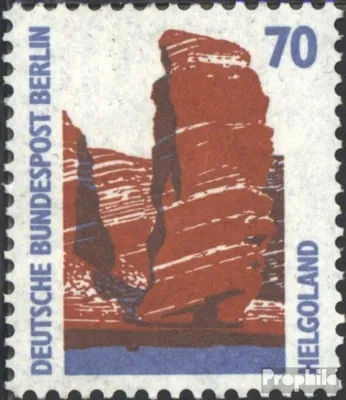 Produktbild von Briefmarken Berlin (West) 1990 Mi 874R mit Zählnummer (kompl.Ausg.) postfrisch Sehenswürdigkeiten