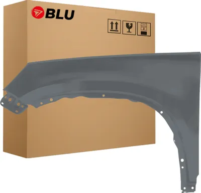 Immagine prodotto di BLU Parafango compatibile con VW Volkswagen Tiguan I 5N 5N2 LR7N Sinistra Grau MountainGrau | 2007-2016 | Anteriore | Verniciato | Pronto per il montaggio | Acciaio