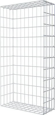 Produktbild von Anbaugabione Typ 2 100 cm x 20 cm x 50 cm, Maschenweite 5 cm x 10 cm, C-Ring
