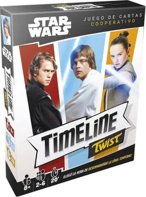 Produktbild von Asmodee Timeline Twist Star Wars Brettspiel Durchsichtig  Durchsichtig One Size