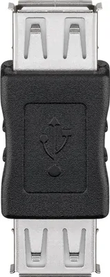 Produktbild von MICROCONNECT Good Connections - USB Adapter- Gender Changer - USB Typ A (W) -> USB Typ A (W) (USBAFA