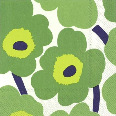 Produktbild von Servietten 25x25 cm - UNIKKO green