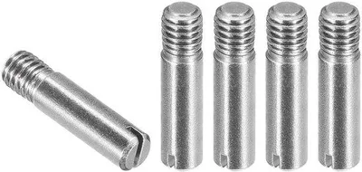 Zdjęcie produktu dla Zestaw 5 sztuk cylindrycznych wkrętów do montażu oraz szafki ze stali nierdzewnej, M6 x 25 mm.
