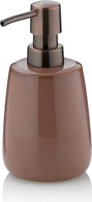 Image de KELA Distributeur de savon Liana céramique rose antique 300 ml KL-23630