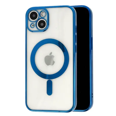 Immagine prodotto di Custodia MagSafe con protezione per fotocamera compatibile con iPhone 15 Pro Blue