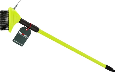 Obrázek produktu pro KOTARBAU® Kartáč na spáry na dlažbu s teleskopickou rukojetí 80-140 cm Ocelový kartáč Čistič spár Škrabka na spáry Kartáč na plevel Drátěný kartáč Kartáče na čištění mechu a plevele Odstraňovač plevele