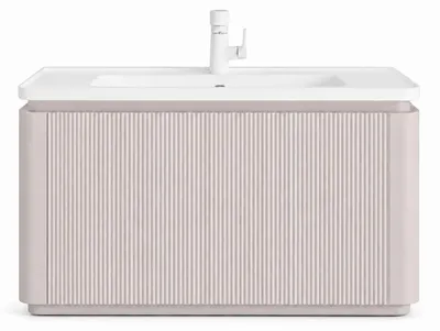 Image de Meuble sous-vasque salle de bain - 80 cm - SARIA