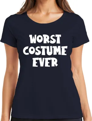 Obrázek produktu pro Halloween Costume Saying Funny Carnival Humour Dámské tričko, Navy, L