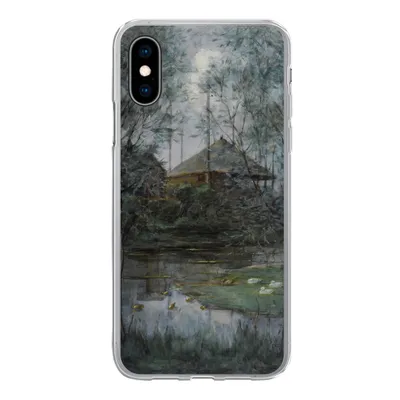 Produktbild von MuchoWow® Handyhülle Schutzhülle Hülle für iPhone X Heuhaufen - Piet Mondrian Silikon Softcase Handy Hülle - Handyhülle