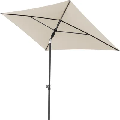 Produktbild von Doppler ACTIVE Green Edition 200 x 120 cm Sonnenschirm in 4 Farbvarianten Mittelmastschirm Balkonsch 820 Natur