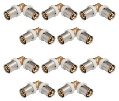 Produktbild von Selfio-Press Aluverbund Pressfitting Winkel 90° 16 x 2 TH + U Kontur DVGW - 10 Stück
