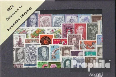 Produktbild von Briefmarken Österreich 1974 1974 postfrisch