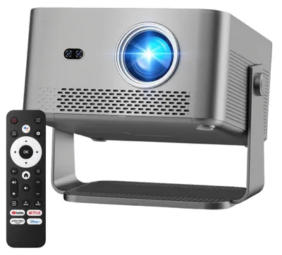 Produktbild von Beamer mit Full HD-Auflösung, 1100 ANSI Lumen und 4K-Upscaling für Heimkino, Gaming und den Einsatz im Freien