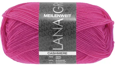 Zdjęcie produktu dla Lana Grossa MEILENWEIT 50 g CASHMERE miękka 4-warstwowa wełna skarpetkowa z zawartością kaszmiru 210 m kolor 058 - różowy