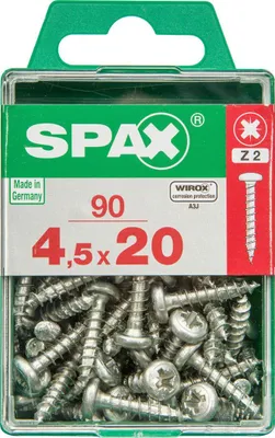 Produktbild von Spax Universalschrauben 4.5 x 20 mm TX 20 - 90 Stk.