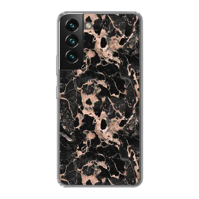 Produktbild von MuchoWow® Handyhülle Schutzhülle Hülle für Samsung Galaxy S22 Plus Marmor - Rose - Muster - Chic Silikon Softcase Handy Hülle - Schutzabdeckung