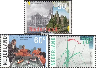 Produktbild von Briefmarken Niederlande 1985 Mi 1276A-1278C (kompl.Ausg.) postfrisch Jahresereignisse