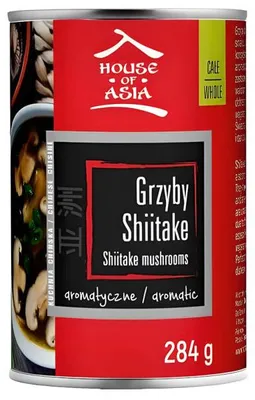 Productafbeelding van House of Asia | Shiitake-padden in bouillon - 284g - Gemarineerd - 284ml - Gezonde voeding - Aziatische keuken