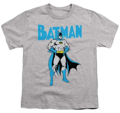 Image de T-shirt Batman pour enfants, modèle TV36443 (taille 152-158), couleur "sport heather"