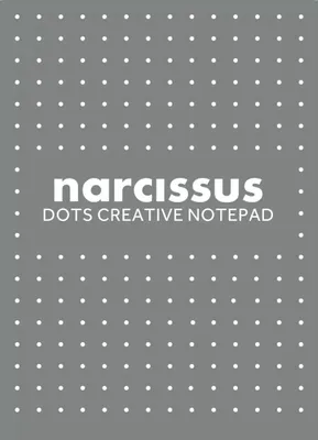 Produktbild von Narcissus Blok A4 60K kropki szary - notes do bullet journal