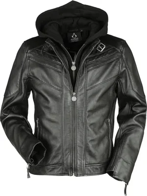 Produktbild von Assassin's Creed Lederjacke Herren Legacy schwarz S