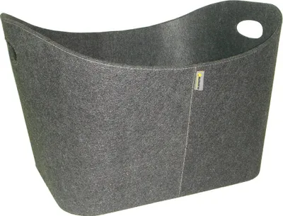 Produktbild von Holzkorb / Kaminholzkorb Baseline Filz grau