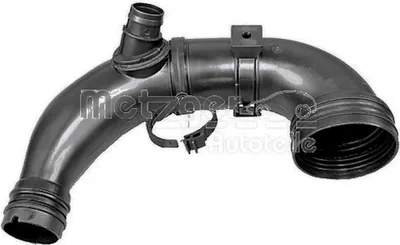 Produktbild von METZGER 2388073 Ansaugschlauch Luftfilter für FIAT GRANDE PUNTO (199) Luftmassenmesser zum Turbolader Ausgang Abgasturbolader Eingang