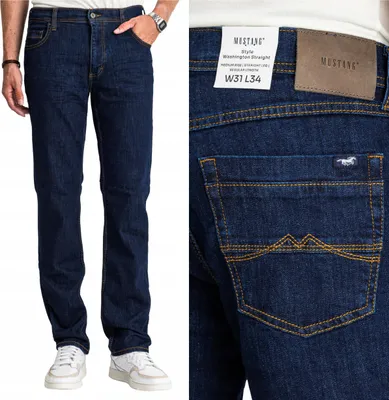 Produktbild von MUSTANG | Washington Straight | Herrenjeans, klassischer gerader Schnitt, W36 L32