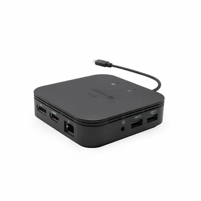Obrázok produktu pre i-tec TB3TRAVELDOCKPD60W, Kábel, Thunderbolt 3, 60 W, 10,100,1000 Mbit/s, Čierna, 10 Gbit/s