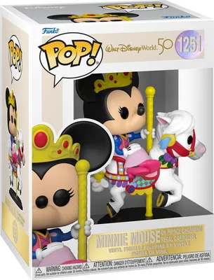 Produktbild von Walt Disney World 50th - Minnie Mouse on Prince Charming Regal Carrousel 1251 - Funko Pop! Vinyl Figur