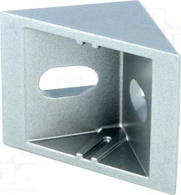 Image de 1 x Profil en L : Hauteur : 39 mm, Largeur : 40 mm, Largeur de la rainure : 8 mm, Longueur : 39 mm. Référence : 093W401N08. Profil en L