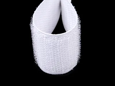 Obrázek produktu pro Suchý zip 50mm bílý, metráž, háčky / 1 m