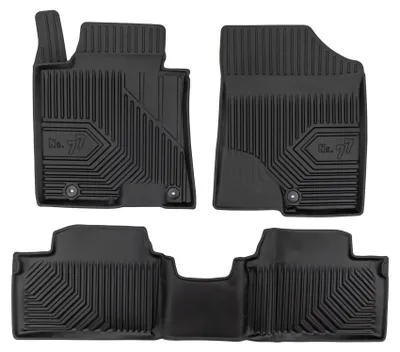 Imagen del producto de Alfombrillas de goma para Kia Ceed II 2012-2018 – juego de 4 piezas, negras, a medida