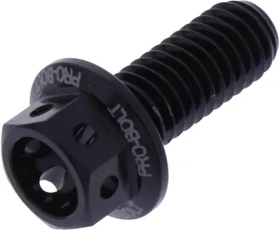Image de Vis JMP 6 Kant Bolt M6x1,00mm 15mm Aluminium Racing noir