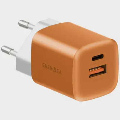 Obrázok produktu pre Energea Ampcharge sieťová nabíjačka Gan35 USB-C/USB-A PD/PPS/QC3.0 35 W oranžová