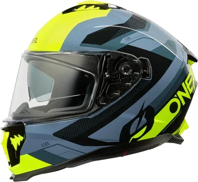 Image de Casque Oneal Chaenger Exo Noir/Gris/Jaune fluo Taille : L