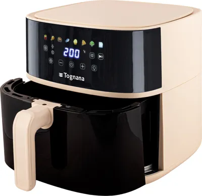 Zdjęcie produktu dla Tognana Porcellane D2DFA05IRCH, Frytkownica na gorące powietrze, 8 l, 80 °C, 200 °C, 60 min, Pojedyńczy