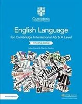 Produktbild von Cambridge International AS and A Level English Language Coursebook