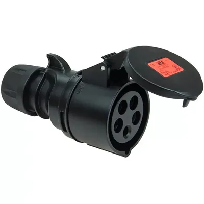 Produktbild von Abl Gegenstecker 16a 3p 230V Event schwarz IP44