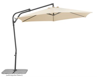 Schneider Sonnenschirm Genua, natur, ca. 300 cm Ø, rund