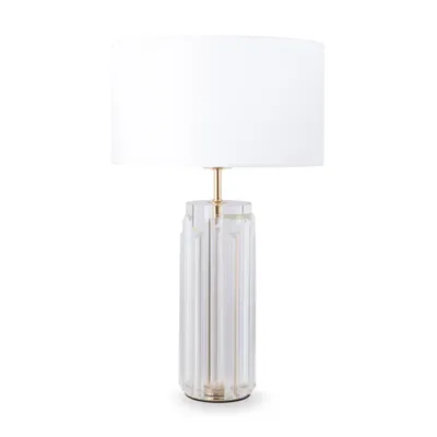 Immagine prodotto di Lampada da tavolo, metallo, vetro, oro, H 52 cm