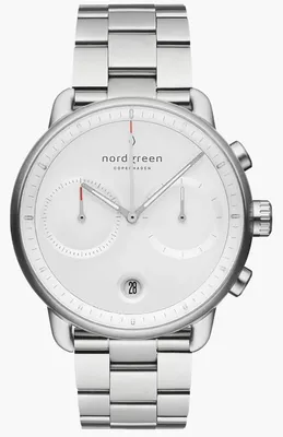 Produktbild von NORDGREEN PI42SI3LSIXX Herren-Armbanduhr, Edelstahl-Gehäuse, Metall-Armband