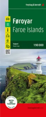 Obrázok produktu pre freytag & berndt Cestná mapa Faerské ostrovy / Føroyar 1:90 000