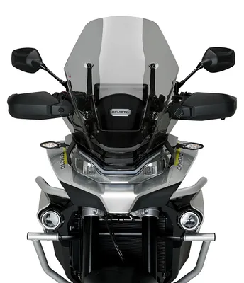 Productafbeelding van Windscherm PUIG touring, licht getint, goedgekeurd (ABE) voor CFMoto