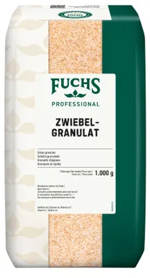 Produktbild von Fuchs Zwiebelgranulat intensiver und aromatischer Geschmack 1000g