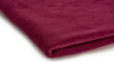 Produktbild von Polar Fleece Stoffe 200 g/m2 Bordeauxrot 50 x 155 cm