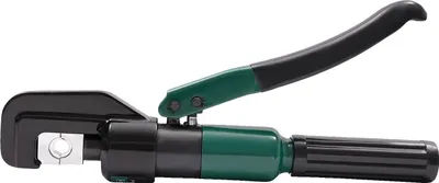 Produktbild von Hydraulische Crimpmaschine, manuelle Bedienung, mehrere Matrizen Größen, Dunkelgrün Schwarz